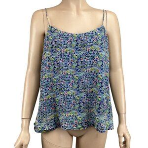 MNG Casual Floral Spaghetti Strap Tank Top Lightweight Size‎ Large Cami